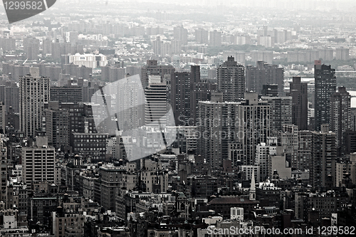 Image of Urban Skyscrapers of New York City Skyline