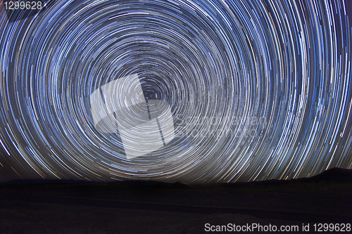 Image of Time Lapse Image of the Night Stars