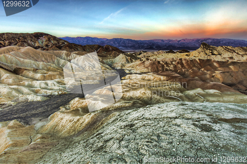 Image of Beautiful Landscape in Death Valley National Park, California