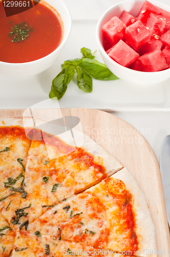 Image of Italian original thin crust pizza
