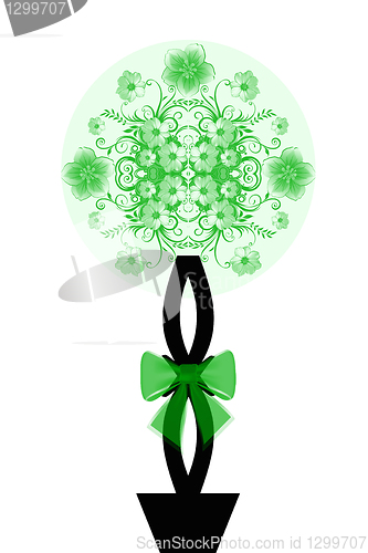 Image of Bouquet of flower basket