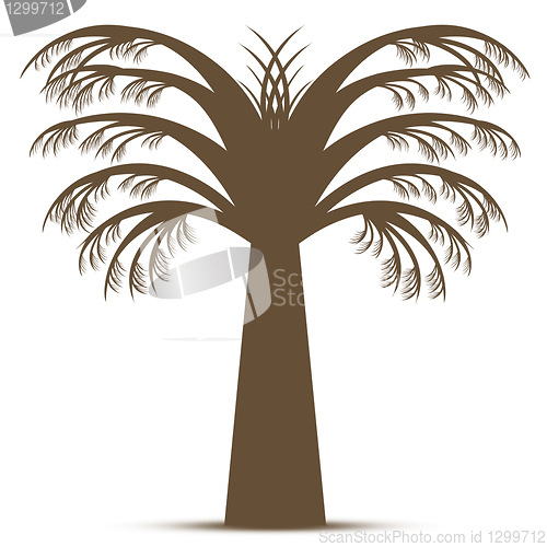 Image of Abstract palm tree