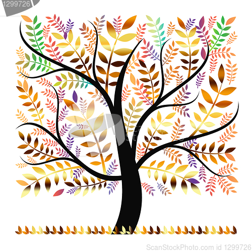 Image of Autumn tree