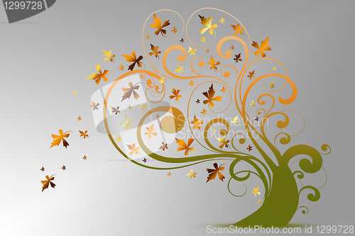 Image of Autumn tree