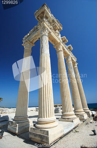 Image of The Temple of Apollo in Side, Turkey