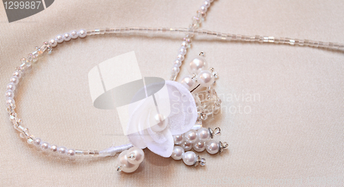 Image of brides jewelry