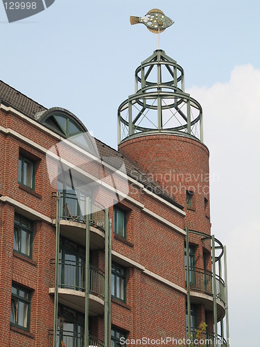 Image of weather vane fish