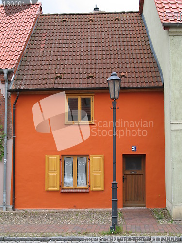 Image of orange house