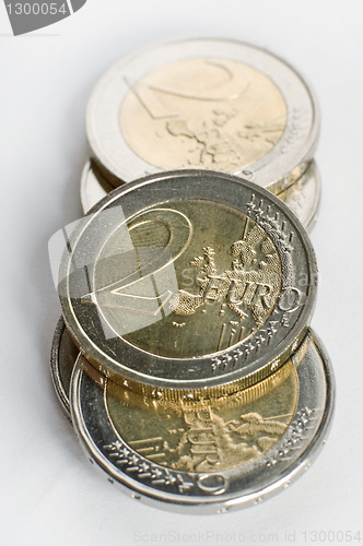 Image of euro coins