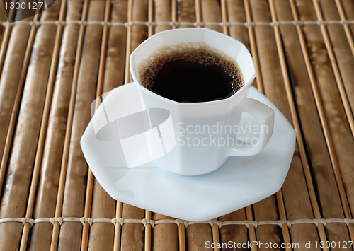 Image of Cup of black coffee