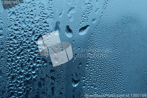 Image of natural water drop texture