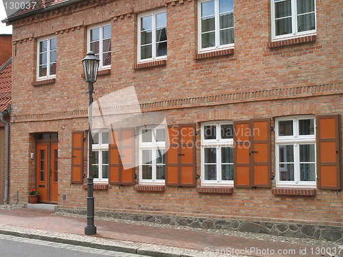 Image of house with shutters