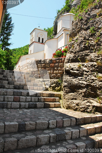 Image of Gornjak monastery in Serbia