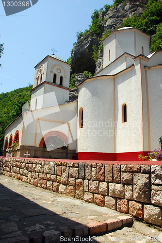 Image of Gornjak monastery in Serbia