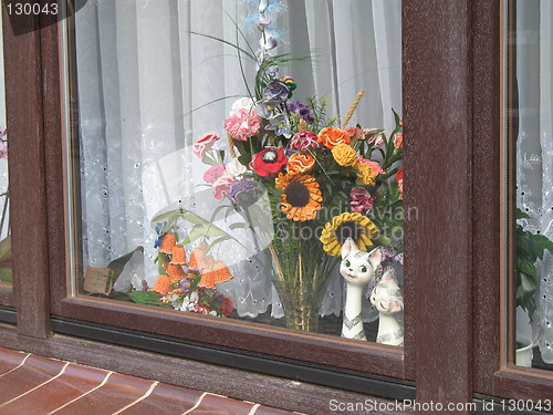 Image of crochet flowers