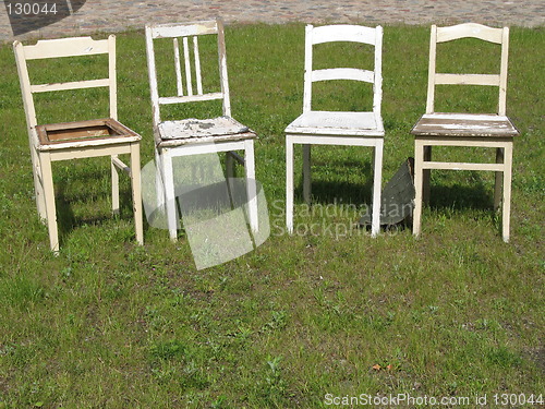 Image of four chairs