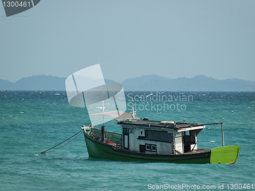 Image of Boat at sea