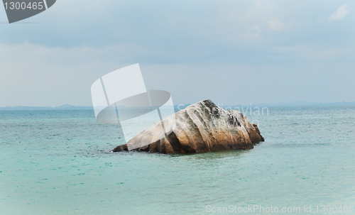 Image of Rock in ocean