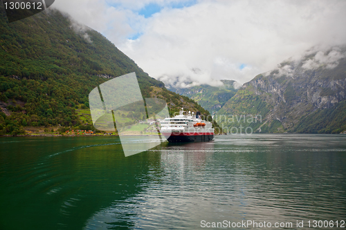 Image of View of Geiranger