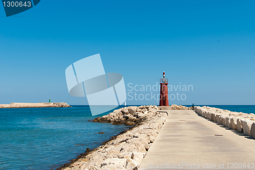 Image of Harbor breakwater