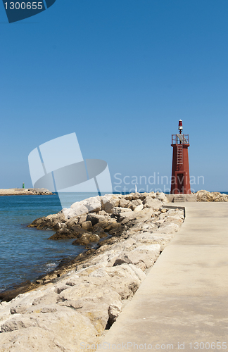 Image of Harbor breakwater