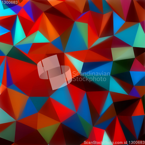 Image of Polygon triangle abstract background. EPS 8