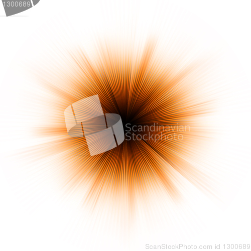 Image of Abstract burst on white, easy edit. EPS 8