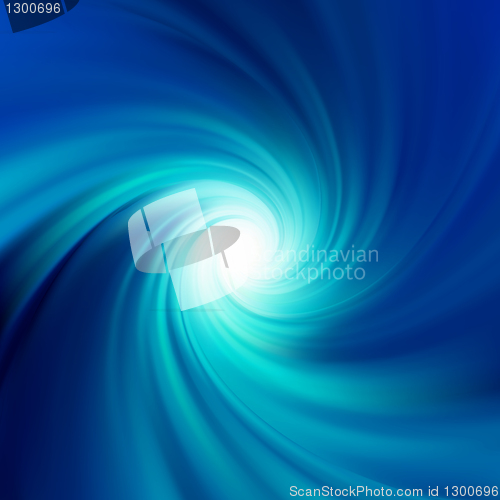 Image of Blue energy tunnel. EPS 8