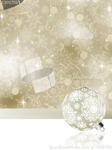 Image of Elegant Christmas Background. EPS 8