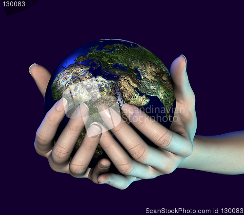 Image of Holding the world