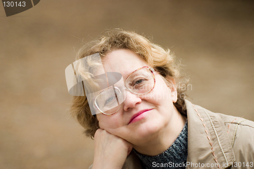 Image of Fair-haired lady