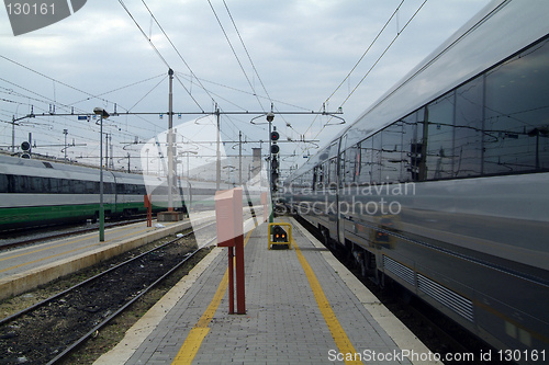 Image of Trains coming and going