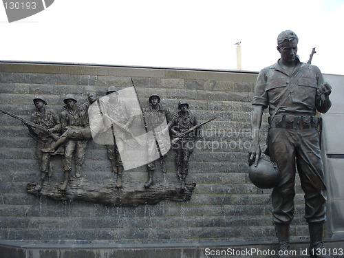 Image of Korean War Memorial in Atlantic City, New Jersey