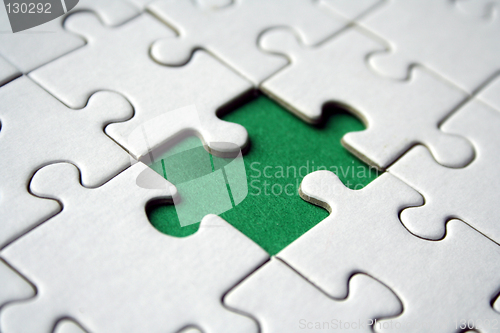 Image of Green jigsaw