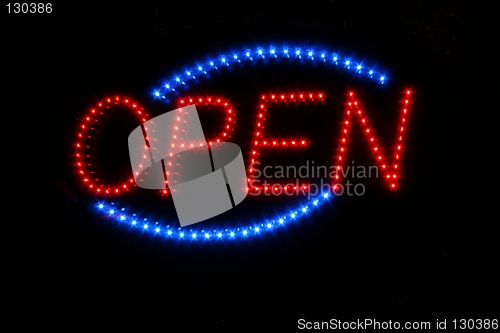 Image of Neon OPEN Sign