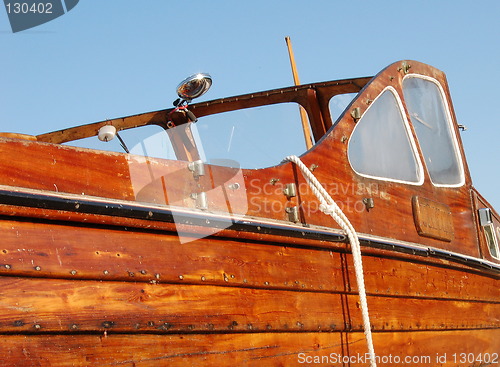 Image of wooden boat