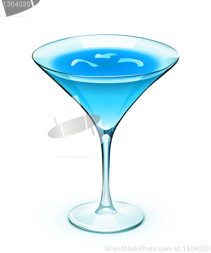 Image of blue cocktail 