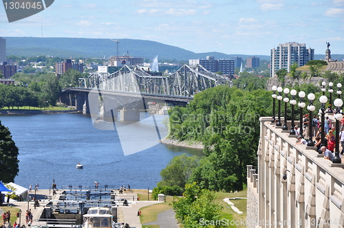 Image of Rideau Canal Locks in Ottawa