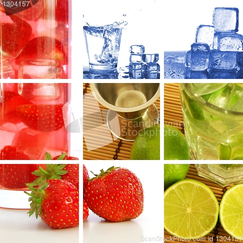 Image of drink collage