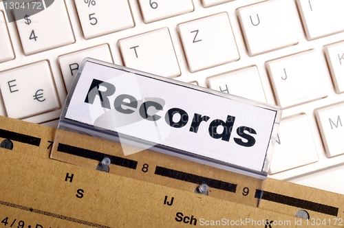 Image of records