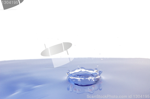 Image of wellness concept with water drop