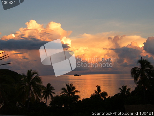 Image of Sunset on Manta Ray Resort, Fiji