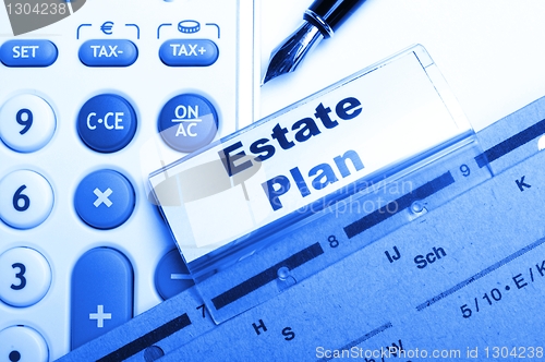 Image of real estate plan