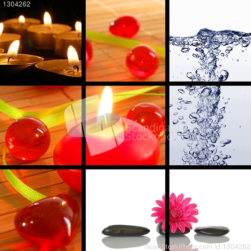 Image of spa collage