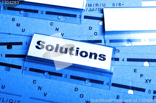 Image of solution
