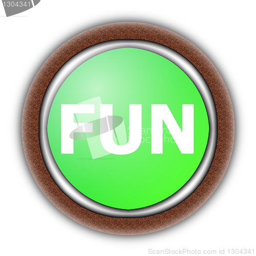 Image of party and fun button