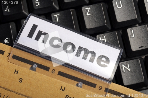 Image of income