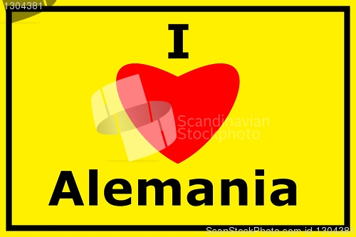 Image of i love germany