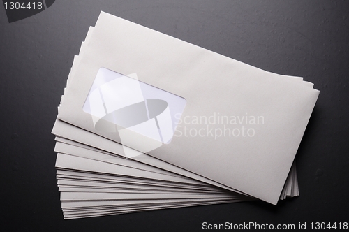 Image of envelope and copyspace