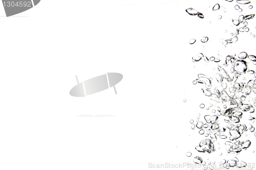 Image of active water background